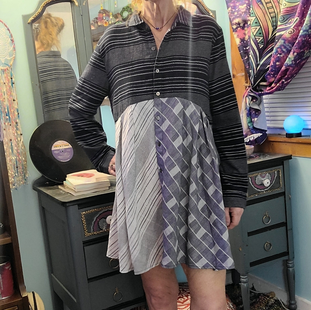 ODDY Boho Midi Dress or Tunic Blouse